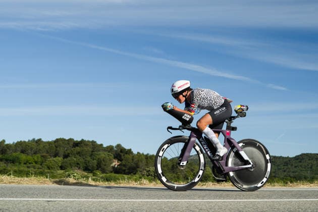 Triathlon, IRONMAN 70.3 Aix-en-Prevence Lisa Perterer (AUT) Aix-en-Provence Frankreich Copyright: xMarcelxHilgerx