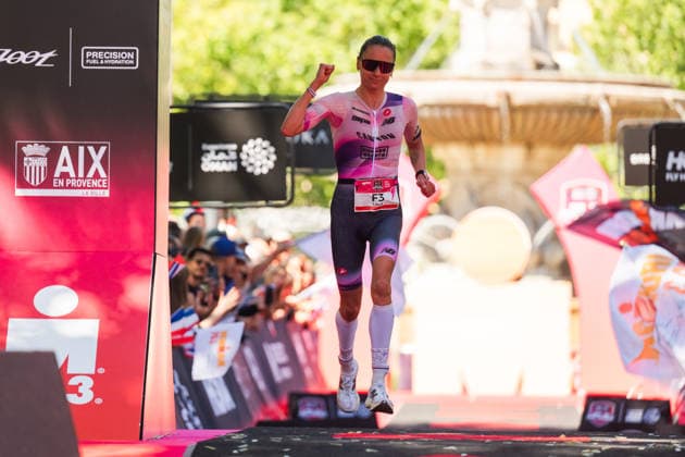 Triathlon, IRONMAN 70.3 Aix-en-Prevence Laura Philipp (GER) Aix-en-Provence Frankreich Copyright: xMarcelxHilgerx