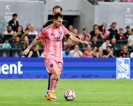 May 17, 2026, Miami, Florida, USA: Inter Miami forward Lionel Messi (10) runs with the ball during a MLS, Fussball Herren, USA soccer match between Inter Miami CF and Portland Timbers at NU Stadium in Miami Miami USA - ZUMAa257 20260517_zsp_a257_019 Copyright: xChrisxArjoonx