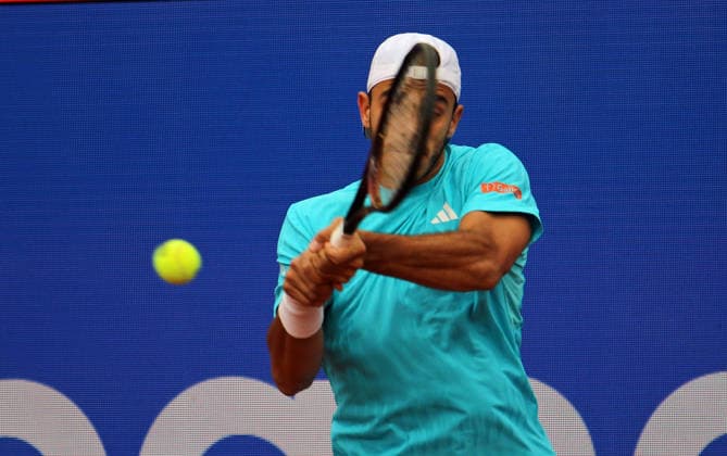 Bitpanada Hamburg Open, ATP, Tennis Herren 500, 1. Runde: Francisco Cerundolo (Argentinien).