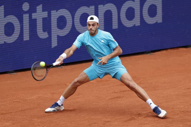 2026.05.18, xFSx, Bitpanda Open Hamburg ATP500, Herren-Tennistunier in Hamburg , Am Rothembaum in Hamburg , Francisco Cerundolo (ARG) spielt eine Vorhand Copyright: HMBxMedia FernandoxSoares
