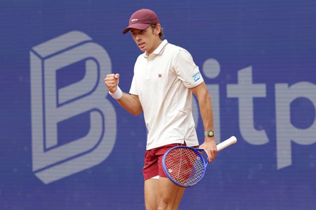 2026.05.18, xFSx, Bitpanda Open Hamburg ATP500, Herren-Tennistunier in Hamburg , Am Rothembaum in Hamburg , Alex De Minaur (AUS) Siegerfaust, jubel Copyright: HMBxMedia FernandoxSoares