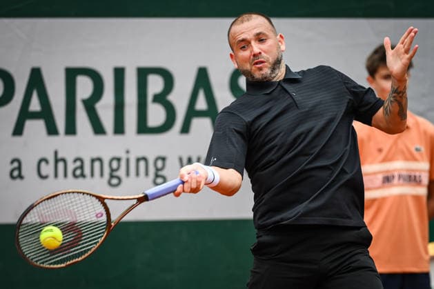 May 18, 2026, Paris, France, France: Daniel EVANS of Great Britain during the first qualifying day of the Roland-Garros 2026, French Open 2026, Grand Slam tennis tournament at Roland-Garros Stadium on May 18, 2026 in Paris, France. Paris France - ZUMAm308 20260518_zsp_m308_035 Copyright: xMatthieuxMirvillex
