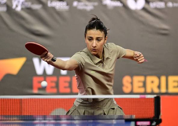 RECORD DATE NOT STATED Georgia Piccolin from Italy at WTT Feeder Lagos in Portugal. Always fashionable: Georgia Piccolin from Italy competes in the WTT Feeder in Lagos, Portugal, on May 18, 2026. Lagos, Portugal Hessen Portugal