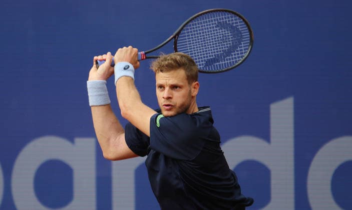 Bitpanda Hamburg Open, ATP, Tennis Herren 500, 1. Runde: DTB-Profi Yannick Hanfmann.