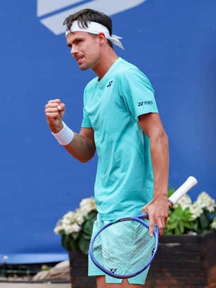 Daniel Altmaier (Germany) jubelt, Bitpanda Hamburg Open, Bitpanda Hamburg Open, Rothenbaum am 18. May 2026 in Hamburg, Deutschland. (Foto von Marco Steinbrenner DeFodi Images) Daniel Altmaier (Germany) cheers, Bitpanda Hamburg Open, Bitpanda Hamburg Open, Rothenbaum, May 18, 2026 in Hamburg, Germany. (Photo by Marco Steinbrenner DeFodi Images) -