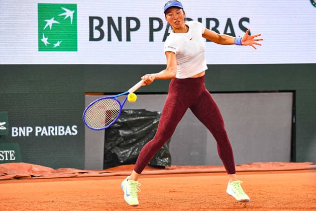 TENNIS : Roland Garros 2026 - Paris - 18 05 2026 Qinwen Zheng (CHN) ParisFrance  Copyright: xBaptistexAutissierx