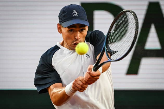 May 18, 2026, Paris, France, France: Charles BROOM of Great Britain during the first qualifying day of the Roland-Garros 2026, French Open 2026, Grand Slam tennis tournament at Roland-Garros Stadium on May 18, 2026 in Paris, France. Roland Garros 2026 - Qualifying Day 1  - ZUMAm308 20260518_zsp_m308_081 Copyright: xMatthieuxMirvillex