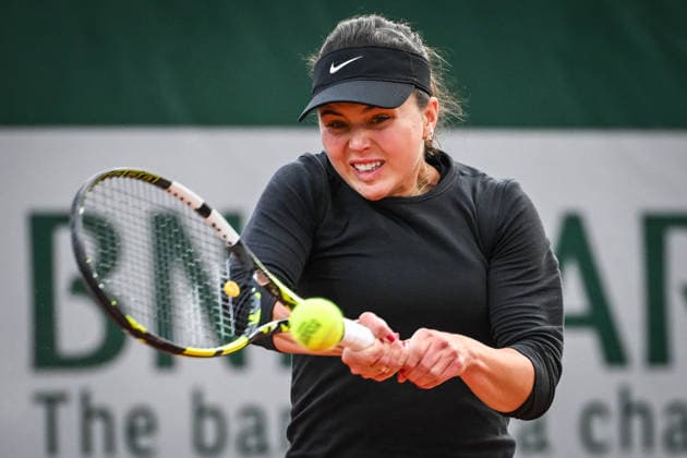 May 18, 2026, Paris, France, France: Kayla DAY of United States during the first qualifying day of the Roland-Garros 2026, French Open 2026, Grand Slam tennis tournament at Roland-Garros Stadium on May 18, 2026 in Paris, France. Paris France - ZUMAm308 20260518_zsp_m308_083 Copyright: xMatthieuxMirvillex