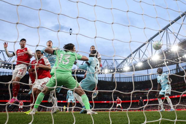 Arsenal v Burnley 18 May 2026, London - Premier League Football - Arsenal v Burnley - Kai Havertz of Arsenal scores their first goal - Photo: Charlotte Wilson Offside. London UK Copyright: xCharlottexWilsonx xOffsidexOffside