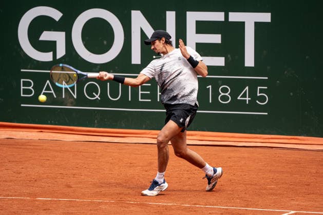 TENNIS : Open de Geneve - 19 05 2026 Alexei Popyrin against Clement Tabur at the Gonet Geneva Open 2026  Copyright: xTRISTANx