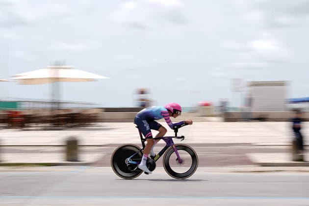 Czech Republic™s Cornelius Tomas KopeckÃ½ of Unibet Rose Rockets during Stage 10, an individual time trial at the Giro d™Italia, from Viareggio to Massa, Italy, Tuesday, May 19, 2026.  Copyright: xMarcoxAlpozzi LaPressex