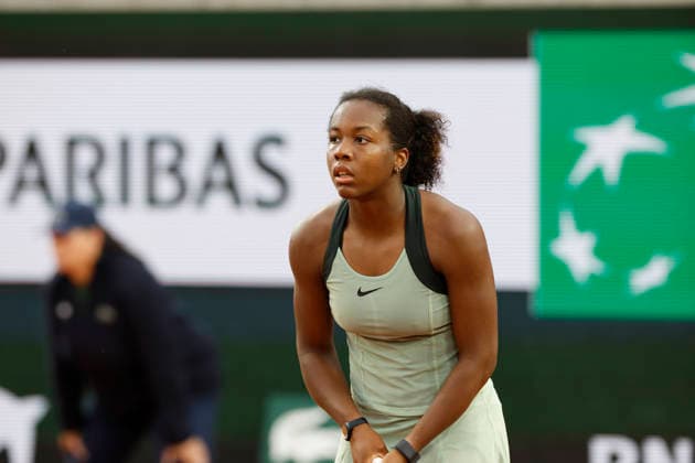 May 19, 2026, Paris, Paris, France: Daphno MPETCHI PERRICARD (FRA) in action during the qualifications day 2 of the tennis Grand Slam of Roland Garros 2026, at Roland Garros Stadium - on April 16 2026 .Paris - France Paris France - ZUMAb253 20260519_zsp_b253_015 Copyright: xLoicxBaratouxx