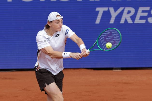 2026.05.19, xFSx, Bitpanda Open Hamburg ATP500, Achtelfinale, Herren-Tennistunier in Hamburg , Am Rothembaum in Hamburg ,Ignacio Buse (PER) spielt eine Rueckhand Copyright: HMBxMedia FernandoxSoares