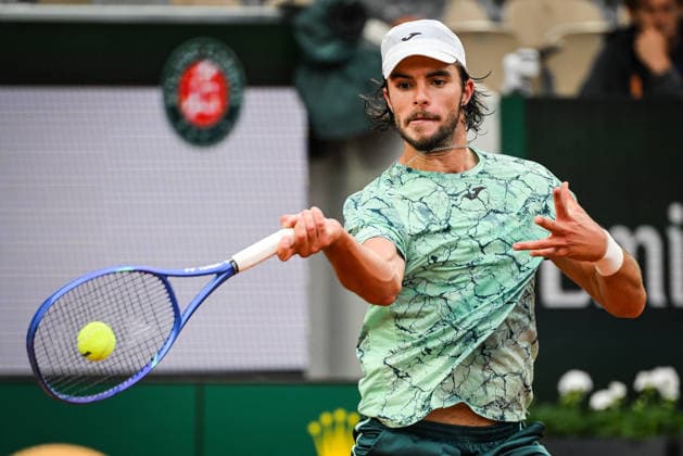 May 19, 2026, Paris, France, France: Jaime FARIA of Portugal during the second qualifying day of the Roland-Garros 2026, French Open 2026, Grand Slam tennis tournament at Roland-Garros Stadium on May 19, 2026 in Paris, France. Paris France - ZUMAm308 20260519_zsp_m308_028 Copyright: xMatthieuxMirvillex
