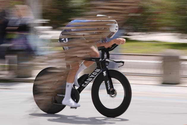 Italy™s Luca Vergallito of Alpecin-Premier Tech during Stage 10, an individual time trial at the Giro d™Italia, from Viareggio to Massa, Italy, Tuesday, May 19, 2026.  Copyright: xMarcoxAlpozzi LaPressex