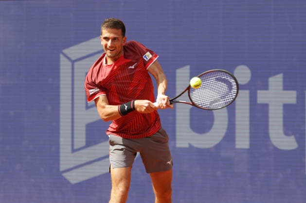 2026.05.19, xFSx, Bitpanda Open Hamburg ATP500, Achtelfinale, Herren-Tennistunier in Hamburg , Am Rothembaum in Hamburg , Vit Kopriva (CZE) spielt eine Rueckhand Copyright: HMBxMedia FernandoxSoares