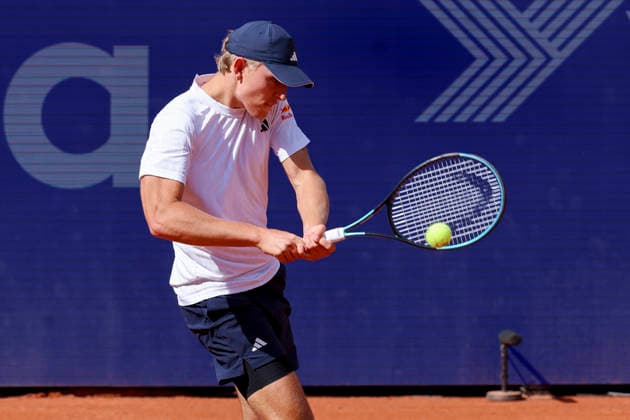 Justin Engel (Germany) kontrolliert den Ball, Bitpanda Hamburg Open, Bitpanda Hamburg Open, Rothenbaum am 19. May 2026 in Hamburg, Deutschland. (Foto von Marco Steinbrenner DeFodi Images) Justin Engel (Germany) controls the ball, Bitpanda Hamburg Open, Bitpanda Hamburg Open, Rothenbaum, May 19, 2026 in Hamburg, Germany. (Photo by Marco Steinbrenner DeFodi Images) -