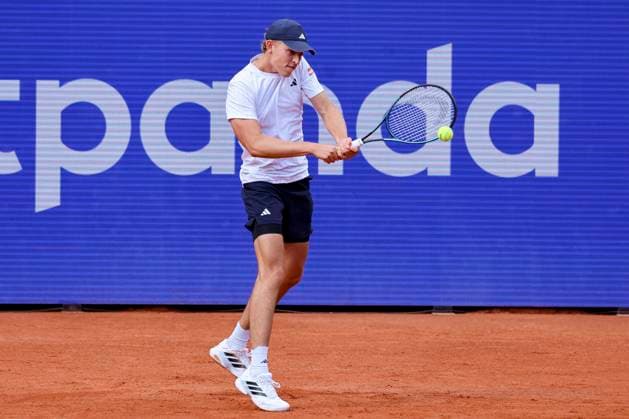 Justin Engel (Germany) kontrolliert den Ball, Bitpanda Hamburg Open, Bitpanda Hamburg Open, Rothenbaum am 19. May 2026 in Hamburg, Deutschland. (Foto von Marco Steinbrenner DeFodi Images) Justin Engel (Germany) controls the ball, Bitpanda Hamburg Open, Bitpanda Hamburg Open, Rothenbaum, May 19, 2026 in Hamburg, Germany. (Photo by Marco Steinbrenner DeFodi Images) -