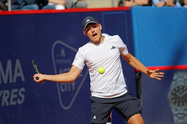 Bitpanda Hamburg Open, ATP, Tennis Herren 500 am Hamburger Rothenbaum. DTB-Profi Justin Engel.