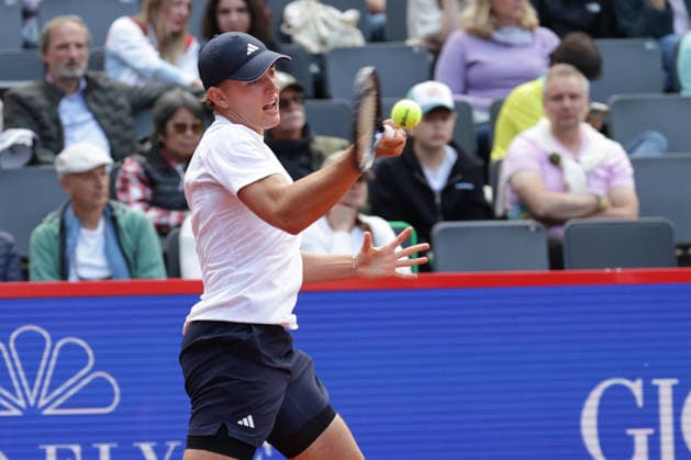 2026.05.19, xFSx, Bitpanda Open Hamburg ATP500, Achtelfinale, Herren-Tennistunier in Hamburg , Am Rothembaum in Hamburg , Justin Engel (GER) spielt eine Vorhand Copyright: HMBxMedia FernandoxSoares