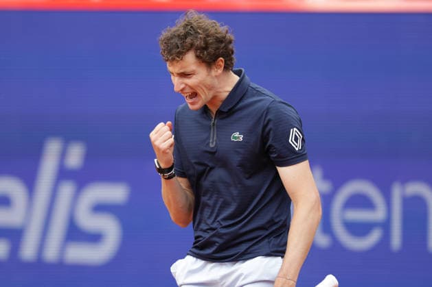 2026.05.19, xFSx, Bitpanda Open Hamburg ATP500, Achtelfinale, Herren-Tennistunier in Hamburg , Am Rothembaum in Hamburg , Ugo Humbert (FRA) Siegerfaust, jubel jubeln, jubelt nach Spielende Copyright: HMBxMedia FernandoxSoares