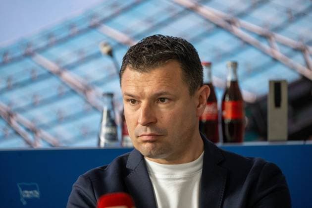 Fussball, Herren, Saison 2025 26, 2. Bundesliga, Hertha BSC, Medienrunde, Sportdirektor Benjamin Weber (Hertha BSC), 20.05. 2026, Copyright: xMatthiasxKochx