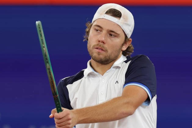 2026.05.20, xFSx, Bitpanda Open Hamburg ATP500, Achtelfinale, Herren-Tennistunier in Hamburg , Am Rothembaum in Hamburg , Aleksandar Kovacevic (USA) spielt eine Rueckhand Copyright: HMBxMedia FernandoxSoares