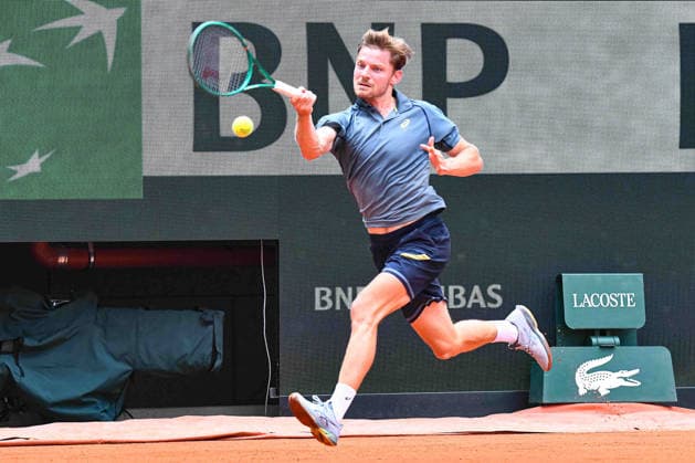 TENNIS : Roland Garros 2026 - Paris - 20 05 2026 David Goffin (BEL) ParisFrance  Copyright: xBaptistexAutissierx