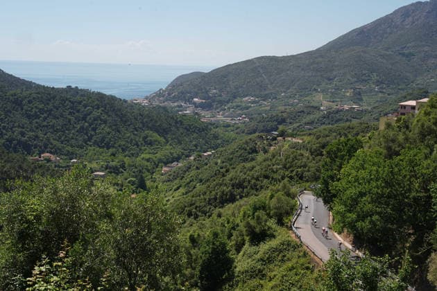 The race during Stage 11 of the Giro d™Italia, from Porcari to Chiavari, Italy, Wednesday, May 20, 2026.  Copyright: xMarcoxAlpozzi LaPressex