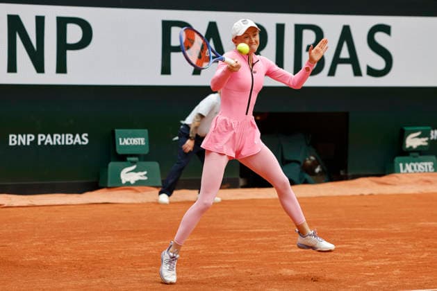 May 20, 2026, Paris, Paris, France: Aliaksandra SASNOVICH (RUS) )in action during day 3 of the qualifications of the tennis Grand Slam of Roland Garros 2026, at Roland Garros Stadium - on April 16 2026 .Paris - France Paris France - ZUMAb253 20260520_zsp_b253_067 Copyright: xLoicxBaratouxx