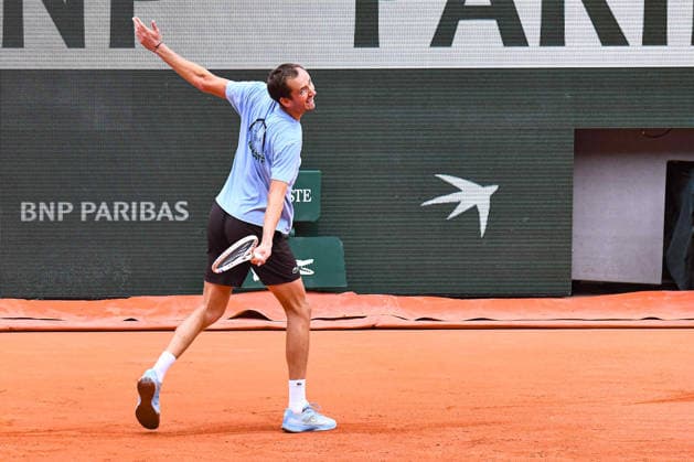 TENNIS : Roland Garros 2026 - Paris - 20 05 2026 Daniil Medvedev ParisFrance  Copyright: xBaptistexAutissierx