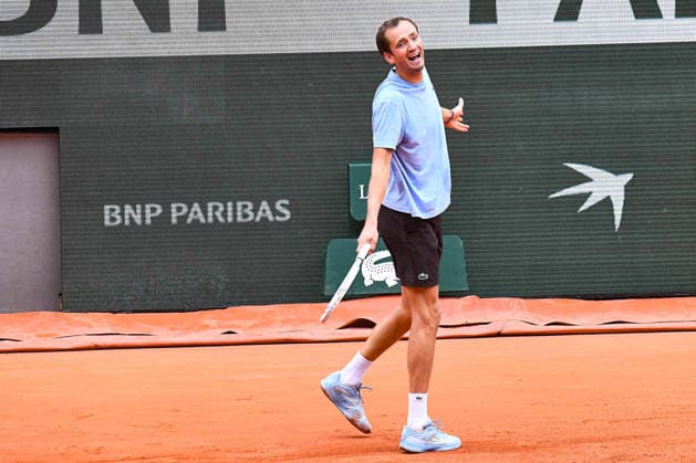 TENNIS : Roland Garros 2026 - Paris - 20 05 2026 Daniil Medvedev ParisFrance  Copyright: xBaptistexAutissierx