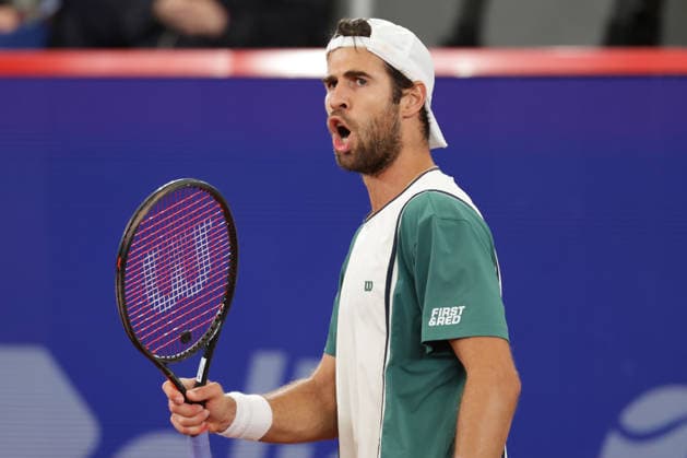 2026.05.20, xFSx, Bitpanda Open Hamburg ATP500, Achtelfinale, Herren-Tennistunier in Hamburg , Am Rothembaum in Hamburg , Karen Khachanov jubeln, jubelt Copyright: HMBxMedia FernandoxSoares