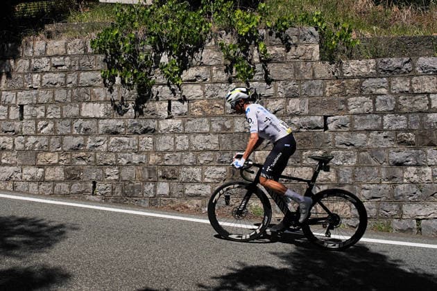 Spain™s Enric Mas Nicolau of Movistar Team during Stage 11 of the Giro d™Italia, from Porcari to Chiavari, Italy, Wednesday, May 20, 2026.  Copyright: xMarcoxAlpozzi LaPressex