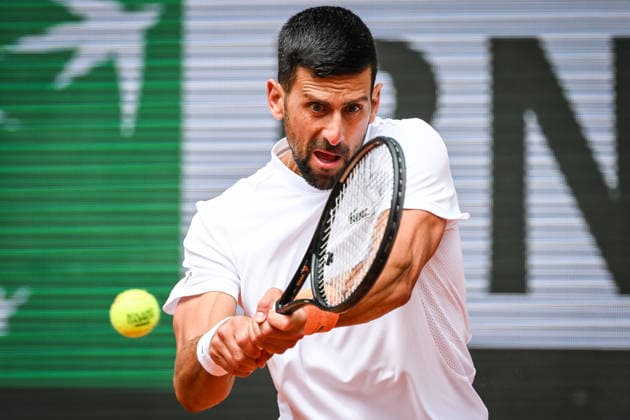 May 20, 2026, Paris, France: Novak DJOKOVIC of Serbia during a training session of the French Open 2026, Grand Slam tennis tournament at Roland-Garros Stadium in Paris. Paris France - ZUMAm308 20260520_zsp_m308_038 Copyright: xMatthieuxMirvillex