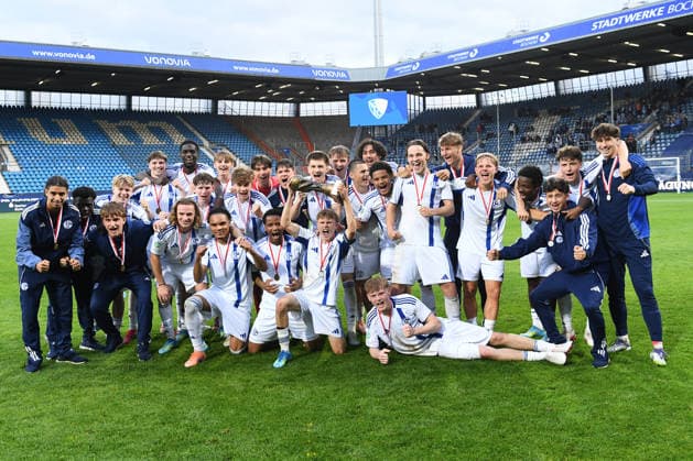 Fußball U19 Westfalenpokal Finale VfL Bochum - FC Schalke 04 am 20.05.2026 im Vonovia Ruhrstadion in Bochum Sieger U19 Westfalenpokal: Team FC Schalke 04
