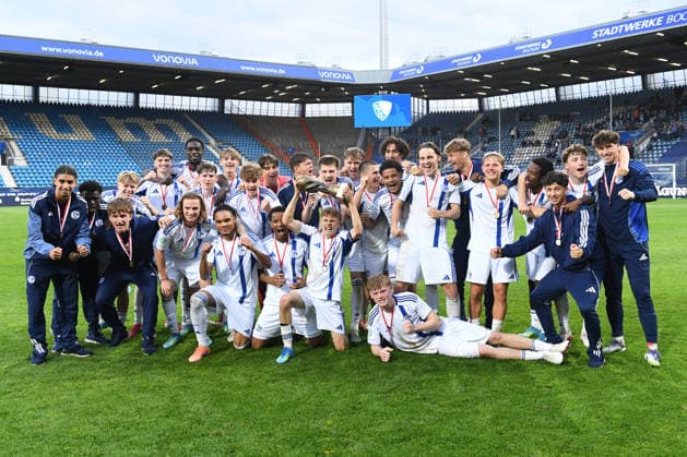 Fußball U19 Westfalenpokal Finale VfL Bochum - FC Schalke 04 am 20.05.2026 im Vonovia Ruhrstadion in Bochum Sieger U19 Westfalenpokal: Team FC Schalke 04