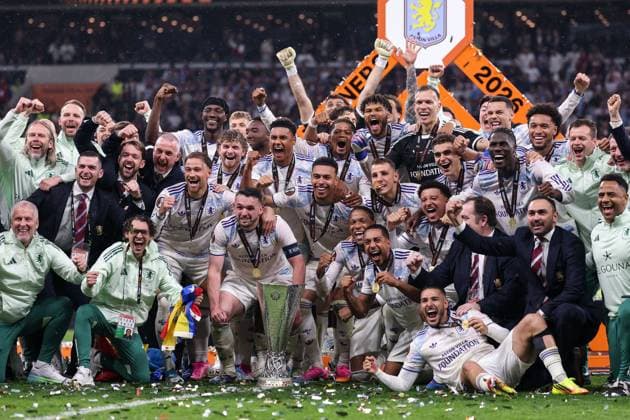 Aston Villa with the Europa League trophyTyrone Mings of Aston Villa lifts the Europa League trophy SC Freiburg v Aston Villa, UEFA Europa League, Final, Football, Besiktas Park, Istanbul, Turkiye - 20 May 2026Istanbul Besiktas Park United Kingdom EDITORIAL USE ONLY No use with unauthorised audio, video, data, fixture lists, club league logos or live services. Online in-match use limited to 120 images, no video emulation. No use in betting, games or single club league player publications.  Copyright: xRaddadxJebarah Shutterstockx 16883158dm