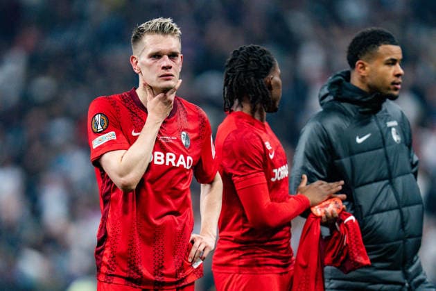 20.05.2026, SC Freiburg vs. Aston Villa, UEFA Europa League Finale, Final Matchday Matthias Ginter (SC Freiburg, 28) enttäuscht nach Abpfiff Copyright: xBahhoxKarax