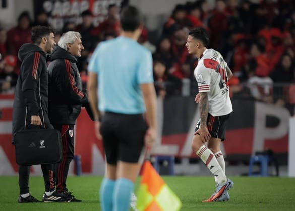 River vs Bragantino Foto: FOTOBAIRES Copa Conmebol Sudamericana. Copyright: xNICOLASxABOAFxNICOLASxABOAFx