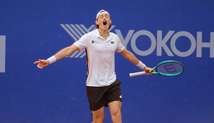 Bitpanda Hamburg Open, ATP, Tennis Herren 500, Halbfinale im Einzel: Ignacio Buse aus Peru erreicht überraschend das Endspiel am Rothenbaum.