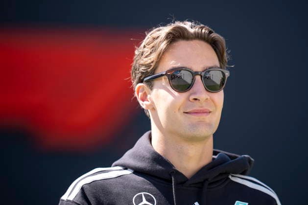 May 22, 2026, Montreal, Pq, CANADA: Mercedes driver George Russell, of the United Kingdom, arrives at the Formula One auto racing Canadian Grand Prix in Montreal on Friday, May 22, 2026. Canada News - May 22, 2026  - ZUMAc35_ 20260522_zaf_c35_020 Copyright: xChristopherxKatsarovx