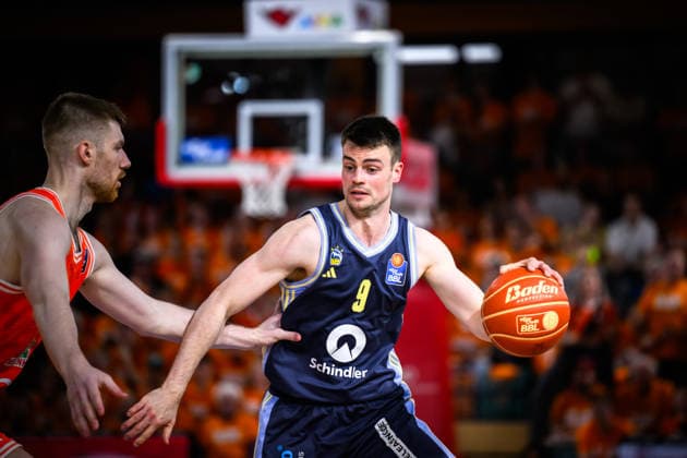 22.05.2026, Rasta Dome, Vechta Basketball, easyCredit Bundesliga, Playoffs Viertelfinale, Rasta Vechta vs. ALBA Berlin Jonas Mattisseck ( 9 Berlin)