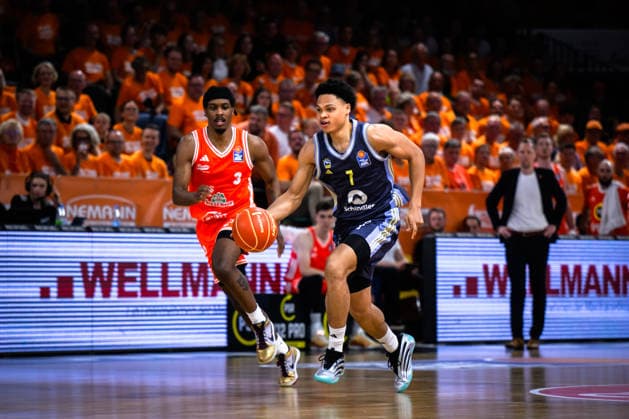 22.05.2026, Rasta Dome, Vechta Basketball, easyCredit Bundesliga, Playoffs Viertelfinale, Rasta Vechta vs. ALBA Berlin Jack Kayil ( 7 Berlin)
