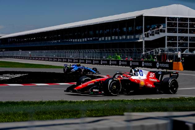 MONTREAL - Formula 1 driver Charles Leclerc of Scuderia Ferrari HP during the Formula 1 Canada Race at the Circuit Gilles Villeneuve on May 22, 2026 in Montreal, Canada. (Photo by DeFodi Images) -
