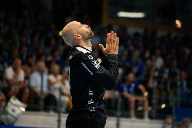 Urh Kastelic (TBV Lemgo Lippe, 99) GER, ThSV Eisenach gegen TBV Lemgo Lippe, 1. Daikin Handballbundesliga, Handball, 32.Spieltag, Saison 2025 2026, 22.05.2026 GER, ThSV Eisenach gegen TBV Lemgo Lippe, 1. Daikin Handballbundesliga, Handball, 32.Spieltag, Saison 2025 2026, 22.05.2026 Eisenach Copyright: xEibner-Pressefoto MartinxHerbstx EP_MHT