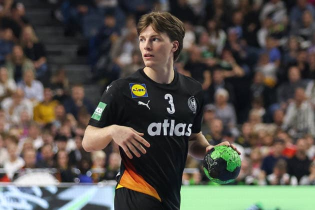 17.05.2026, xkwix, Handball, Länderspiel, Deutschland - Dänemark , Lanxess-Arena in Köln: Nils Lichtlein (Germany 03) Photo: xKamilxWilkowskixPressefotoKochx Nordrhein-Westfalen Deutschland