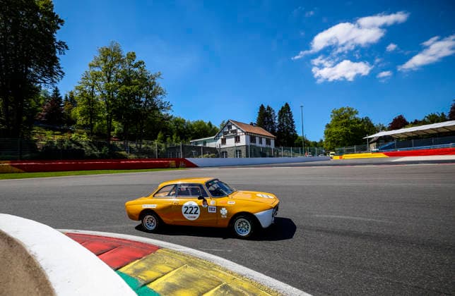 LE MANS CLASSIC SERIES 2026 - SPA-CLASSIC 222 ROVERSI Stefano (ita), Alfa Romeo 1750 GTAm 1971, -2L TC 66-71, Heritage Touring Cup 1, action during the 2026 Spa-Classic, 2nd round of the Le Mans Classic Series 2026, from May 22 to 24 in Circuit de Spa-Francorchamps, in Stavelot, Belgium - StavelotBelgium  Copyright: xGREGORYxLENORMANDx