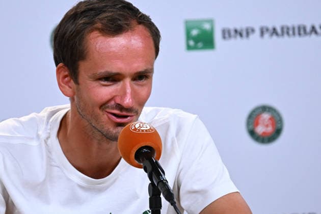 French Open - Daniil Medvedev press conference, PK, Pressekonferenz Daniil Medvedev (RUS) during media day at the 2026 Roland-Garros tournament in Paris, FRANCE, on May 22, 2026. Photo by Corinne Dubreuil ABACAPRESS.COM Paris France  Copyright: xDubreuilxCorinne ABACAx